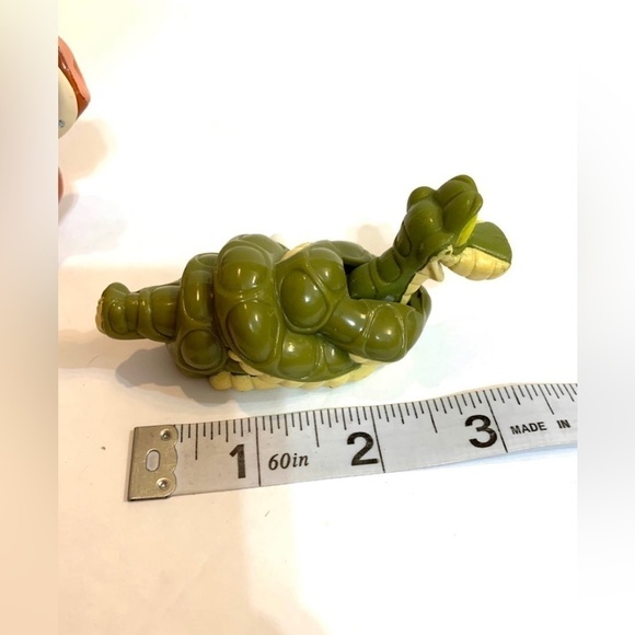 Vintage Disney Figures Lot of 7 Timon and Pumbaa Robin Hood PJ Chip Dale Kaa - Picture 7 of 7